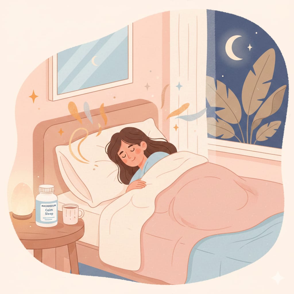 magnesium for sleep illustration